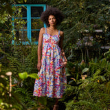 Kaya Dress in Vivid Garden