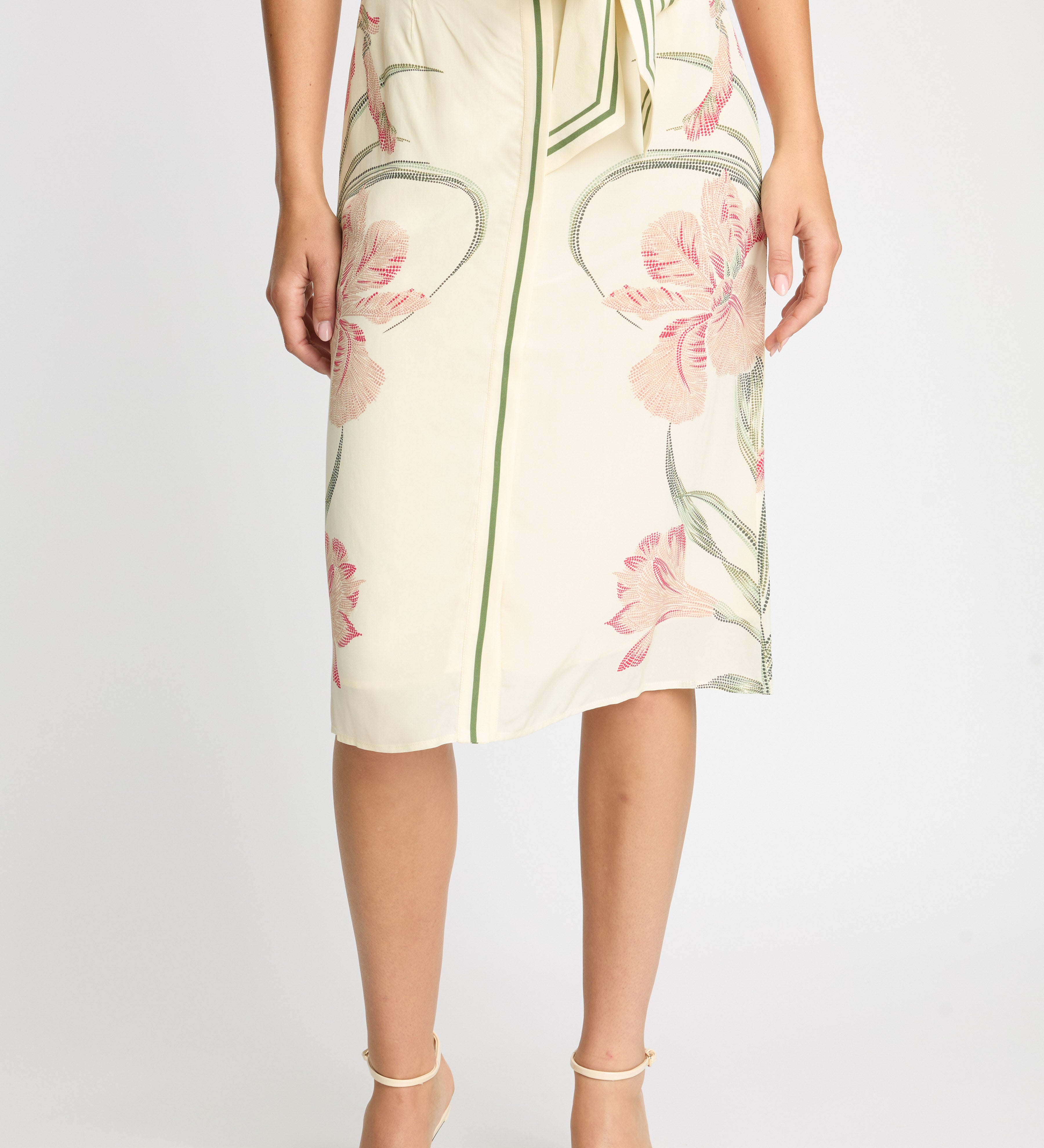 Claudette Skirt in Stippled Iris
