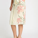 Claudette Skirt in Stippled Iris