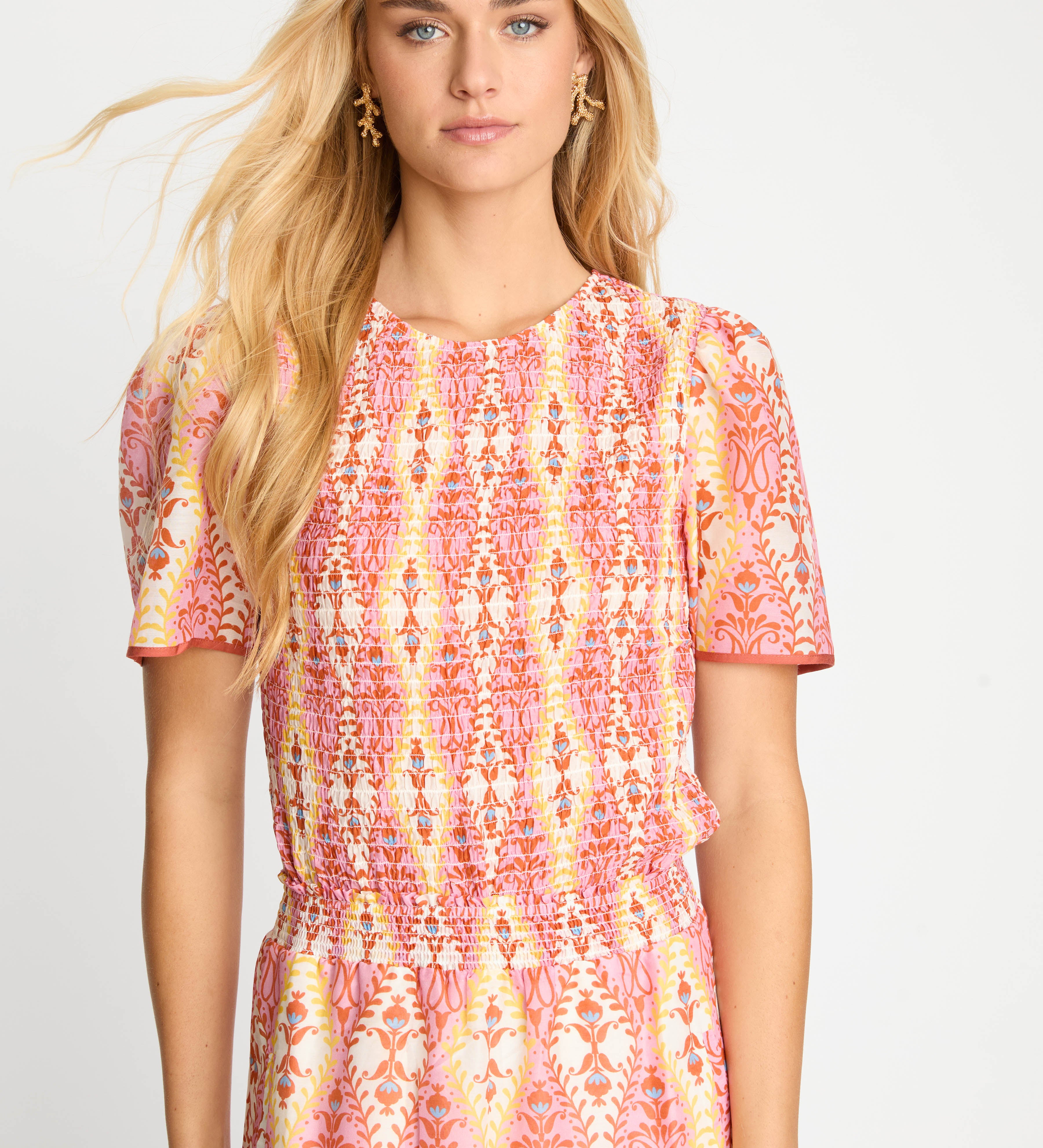 Delta Top in Heritage Floral