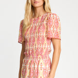 Delta Top in Heritage Floral