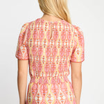 Delta Top in Heritage Floral