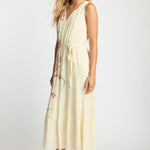 Carol Dress in Stippled Iris