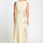 Carol Dress in Stippled Iris
