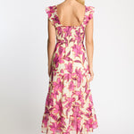 Heidi Maxi in Fuchsia Floret