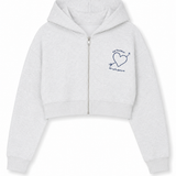 Mia French Terry Zip Up Hoodie