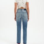 SMARTY PANTS HIGH RISE SLIM STRAIGHT