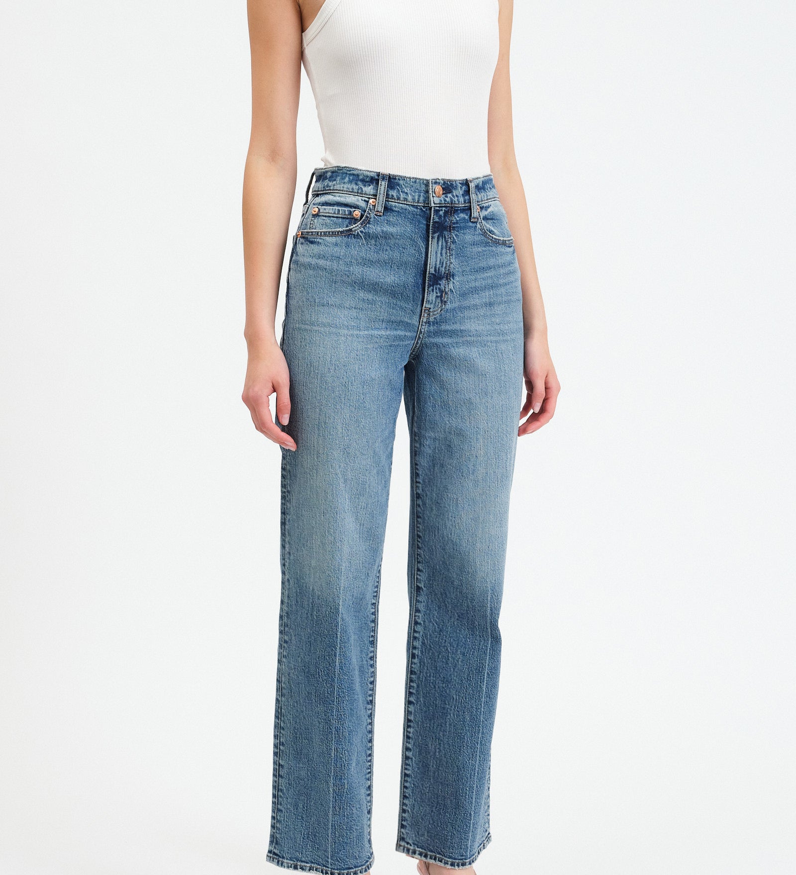 SUNDAZE HIGH RISE VINTAGE STRAIGHT