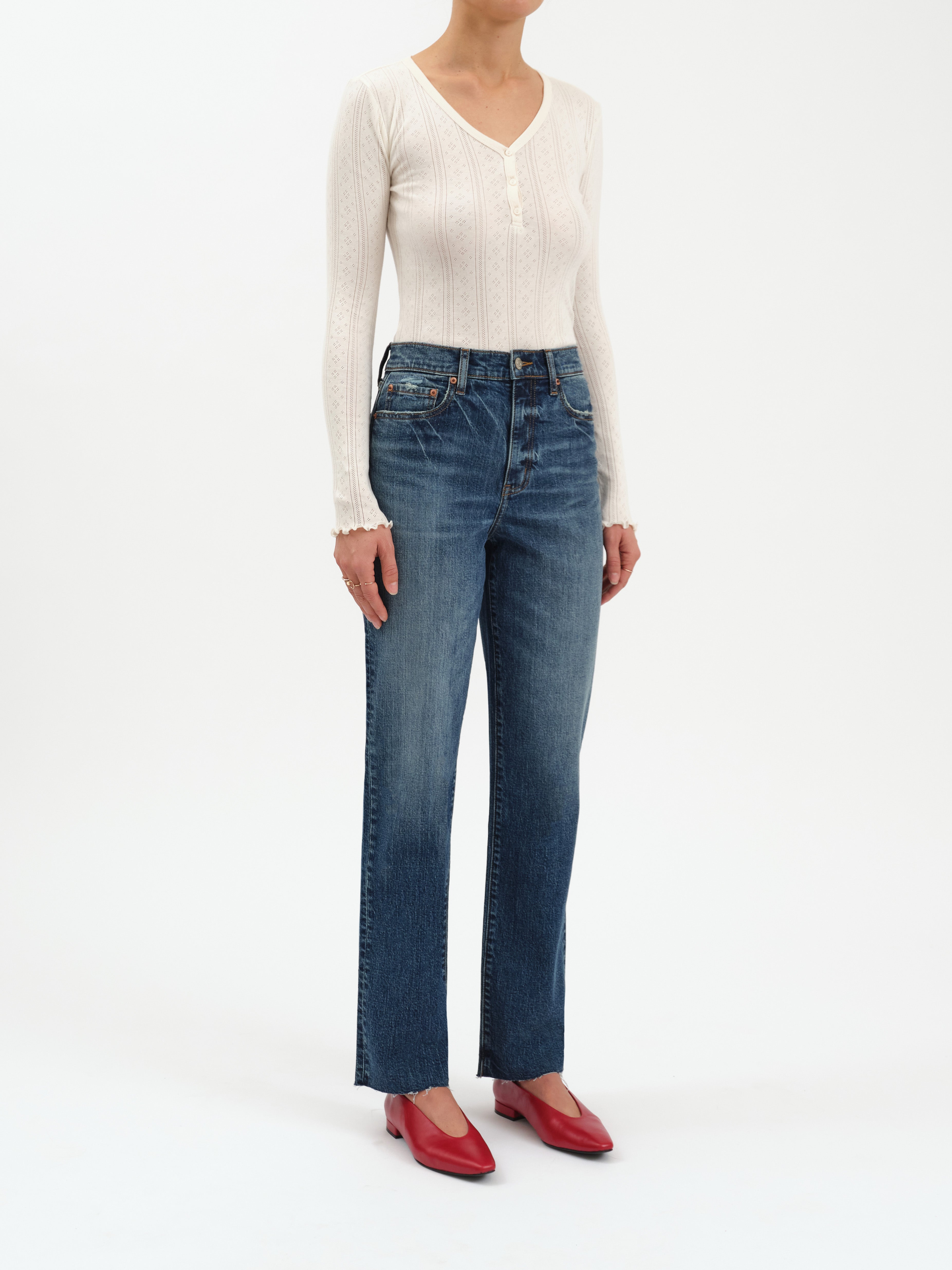 SUNDAZE HIGH RISE VINTAGE STRAIGHT
