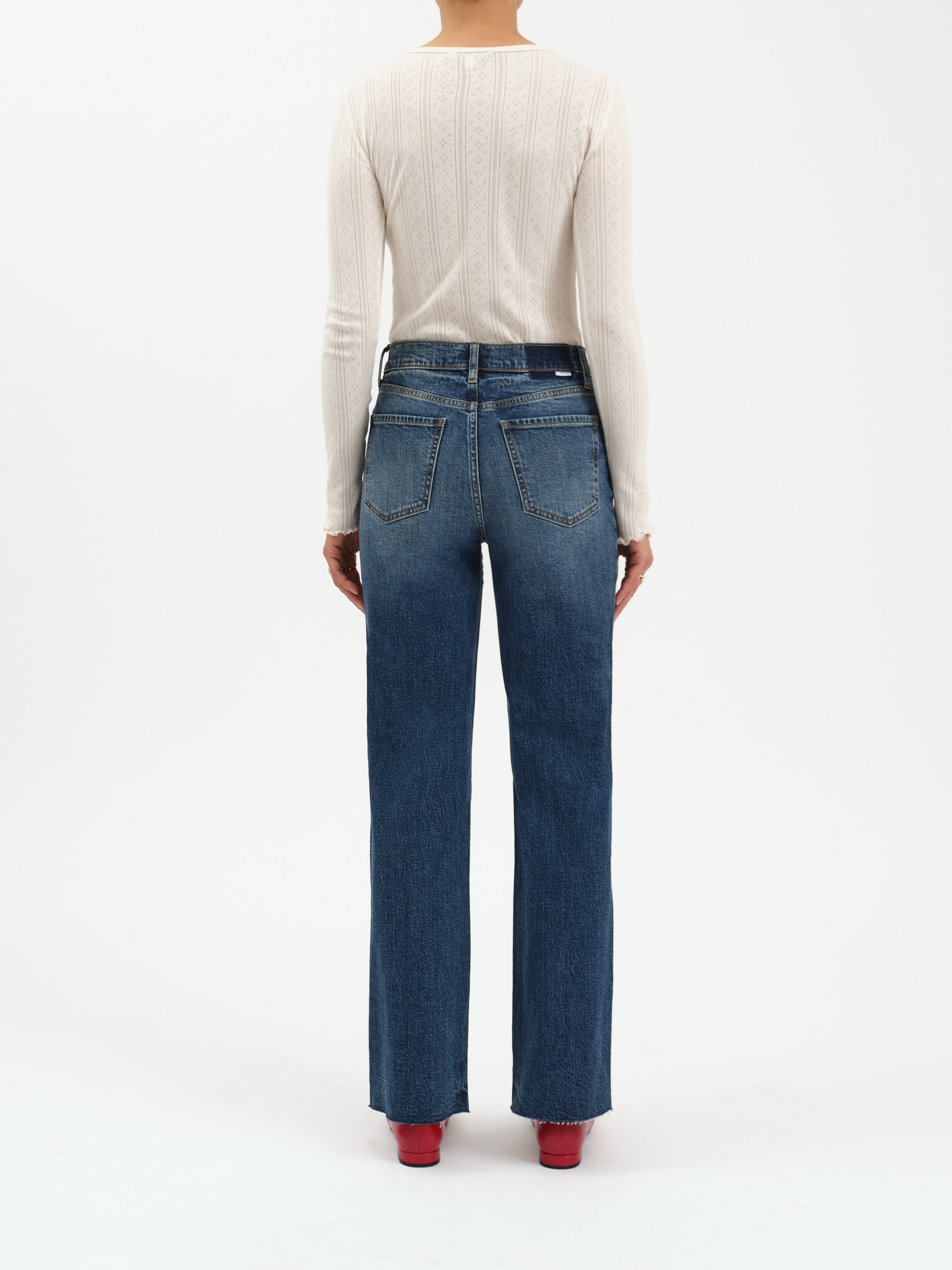 SUNDAZE HIGH RISE VINTAGE STRAIGHT