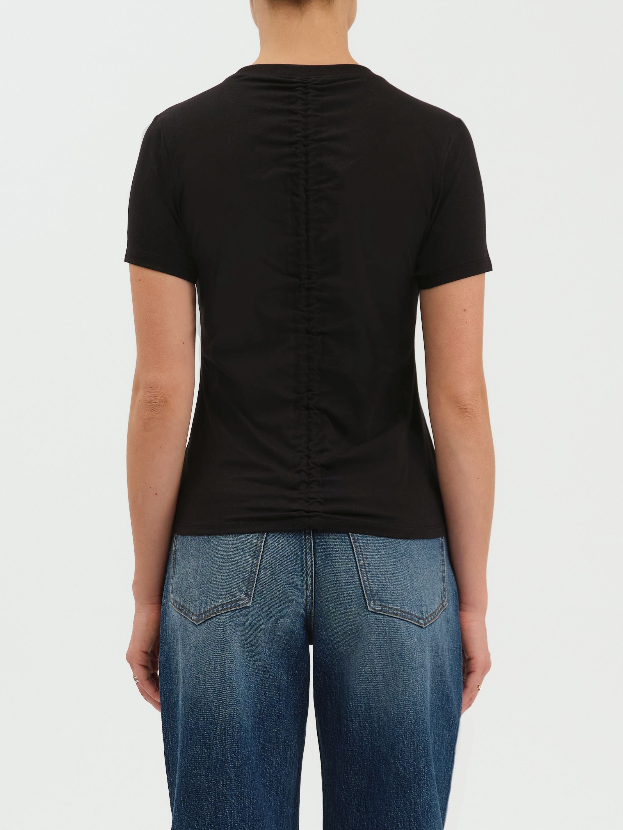 SOUL TIES RUCHED BACK TEE