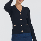Dia Cardigan in Black