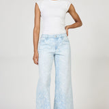 MICAH JEAN in Flora Blue