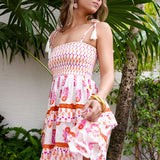 Debbie Katz Musa Dress in Pink