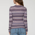 MADISON LONG SLEEVE CREW NECK SWEATER TEE