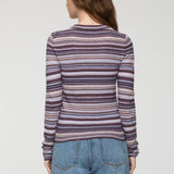 MADISON LONG SLEEVE CREW NECK SWEATER TEE