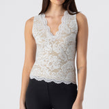 LEILA STRETCH LACE TOP
