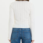 STARGAZER POINTELLE CARDIGAN