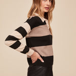 B20220-M02-304 - MIXED STRIPE POLO