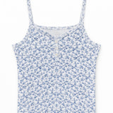 KatieJ Hailey Floral Henley Tank