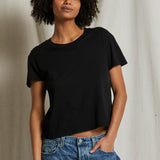 Viola Rib Long Sleeve V Neck Tee