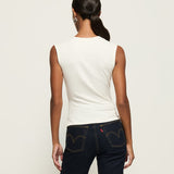 Nation LTD Haven Tee in Porcelain