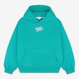 Happy Camp3r Puff Series Hoodie in Candy Teal