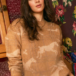 cerise sweater