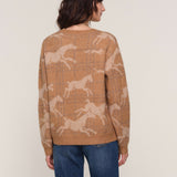 cerise sweater