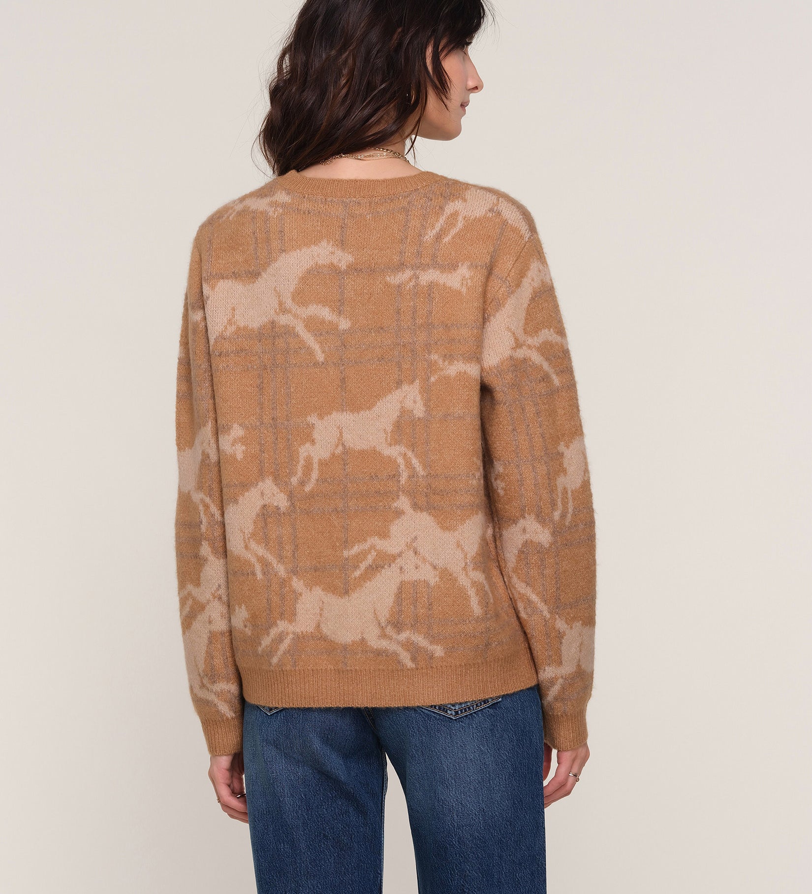 cerise sweater