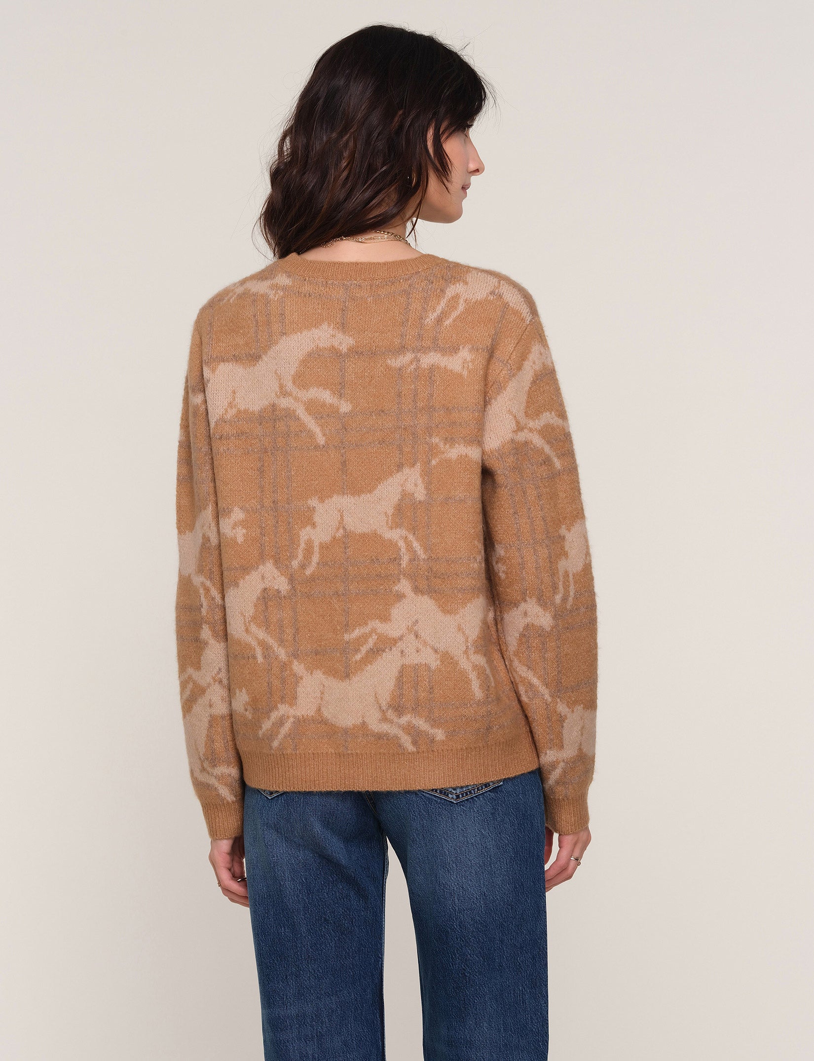 cerise sweater