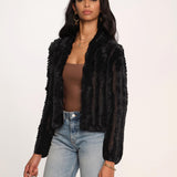 Rosa Rabbit Fur Cardigan