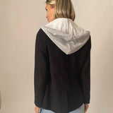 Six/Fifty Drew Blazer in Black