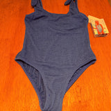 Kaya Crinkle Bow Tie One Piece