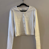 THEME Marni Heart Pointelle Cardigan