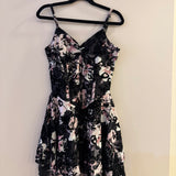 Flowers By Zoe Black and Pink Dress
