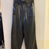 Melissa Nepton Morela Pant Black Faux Leather