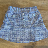 Flowers by Zoe Lavender Tweed Skirt