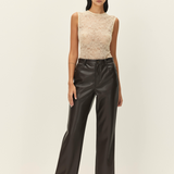 Marlow Vegan Pants in Espresso