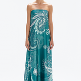 Long Dress Solanum Paisley