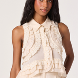 Nienna Top in Cream