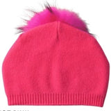 preneLOVE Evelyn Beanie with real fur pom