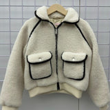 Design History Girls Beige Combo Jacket