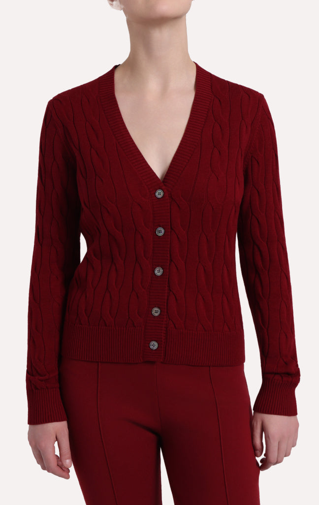 94216 Cotton Classic Cable Cardi