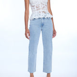 NICOLE MESH LACE BUSTIER