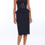 ANGELIQUE MESH LACE DRESS