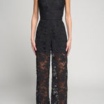 SUZETTE MESH LACE JUMPSUIT