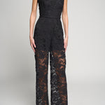 SUZETTE MESH LACE JUMPSUIT