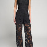 SUZETTE MESH LACE JUMPSUIT