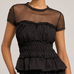 SIGRID MESH COMBO TOP